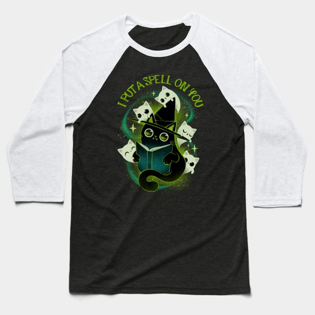 I put a Spell on you! Baseball T-Shirt by rikolaa